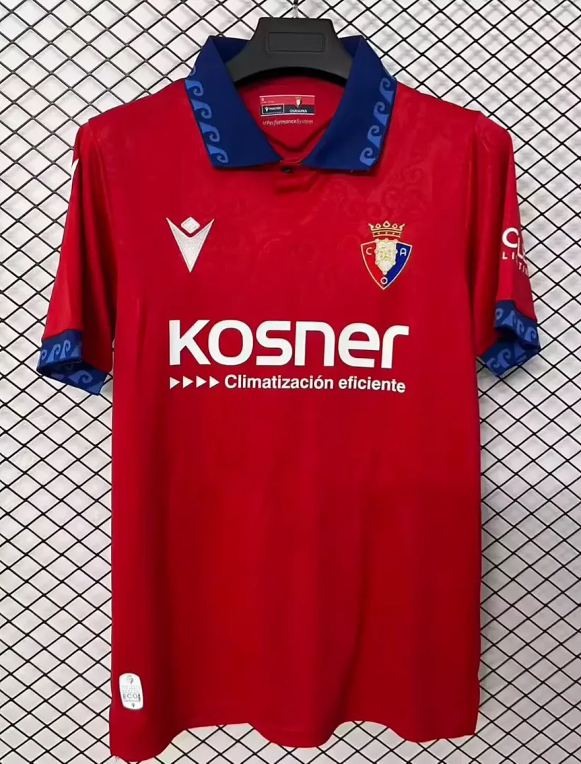 Osasuna 2026/27 Domicile Maillot Manches Courtes — 2