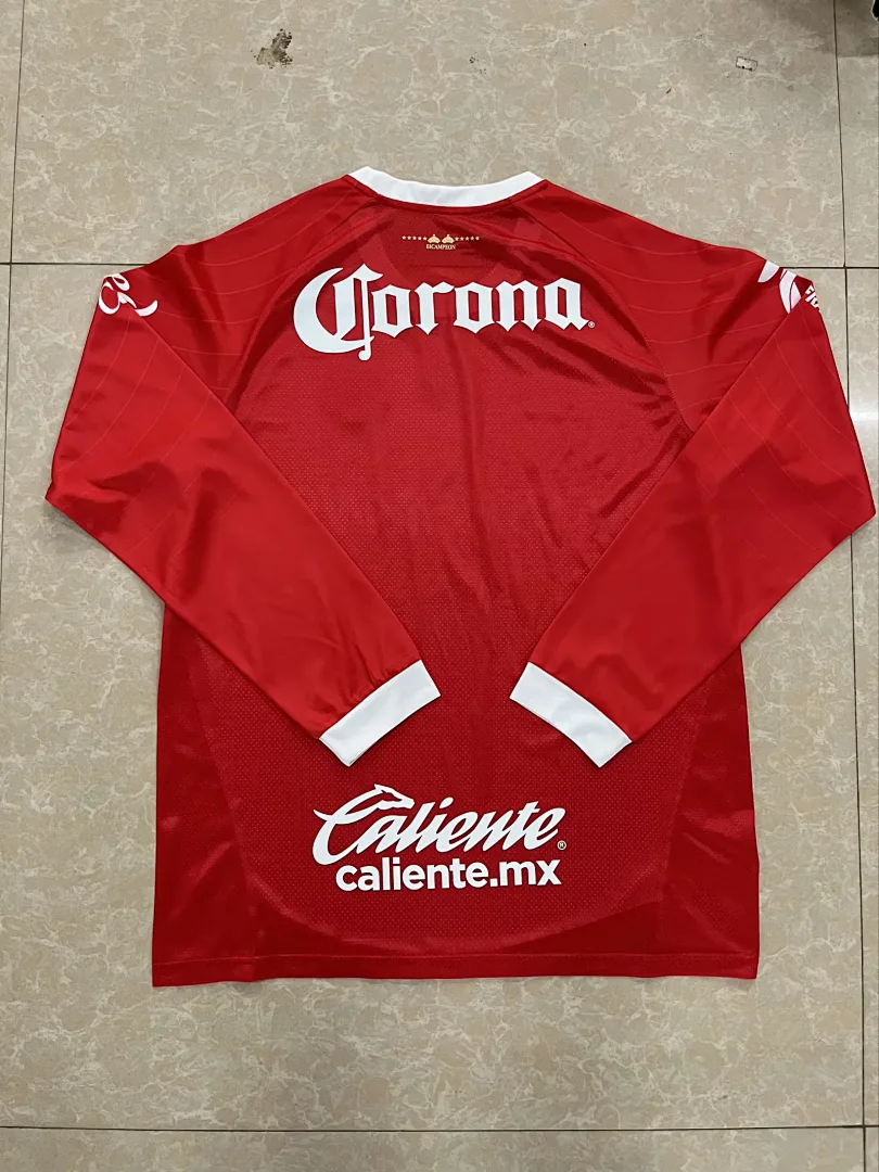 Toluca 2025/26 Shirt Long Sleeve Special Edition Red — 2