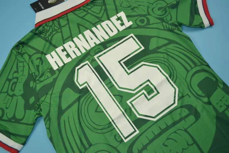 Mexico 1998 Home Shirt World Cup