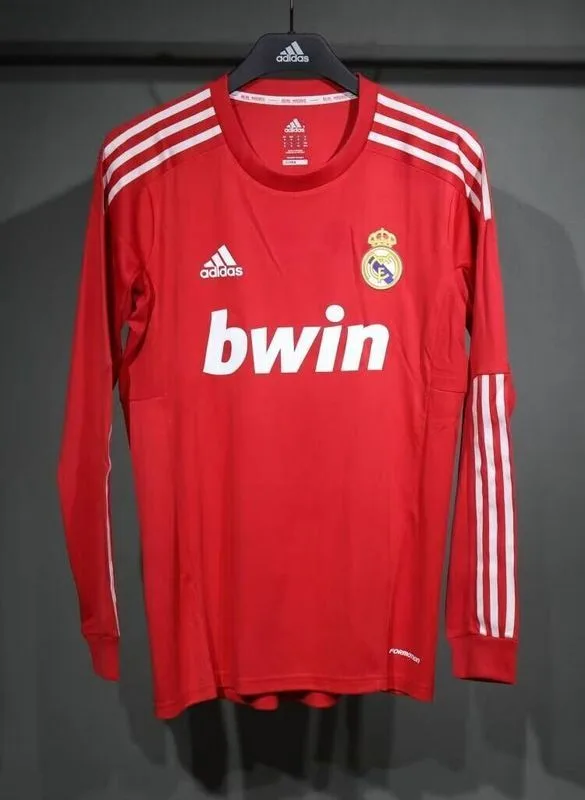 Real Madrid 2011/12 Ausweich Trikot Langarm Spielerversion
