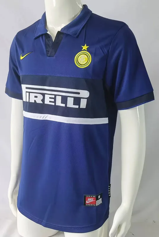 Inter Milan 1998/99 Third Shirt Blue