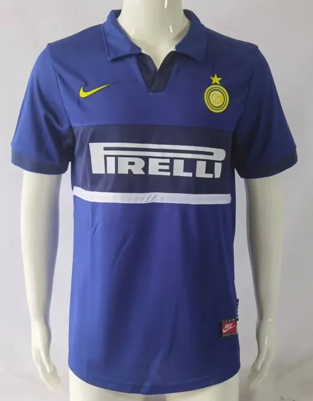 Inter Milan 1998/99 Third Shirt Blue — 2