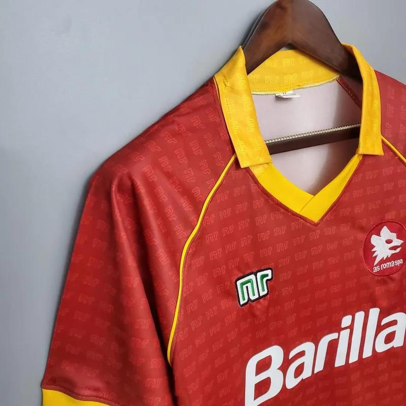 Roma 1990/91 Home Shirt