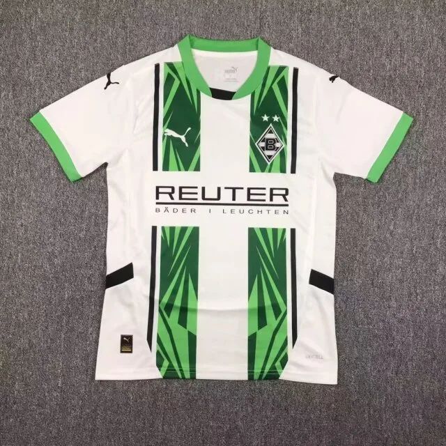 Borussia Mönchengladbach 2024/25 Domicile Maillot Manches Courtes — 2