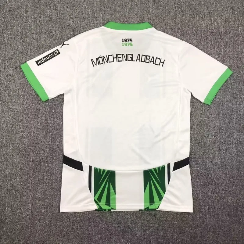 Borussia Mönchengladbach 2024/25 Domicile Maillot Manches Courtes