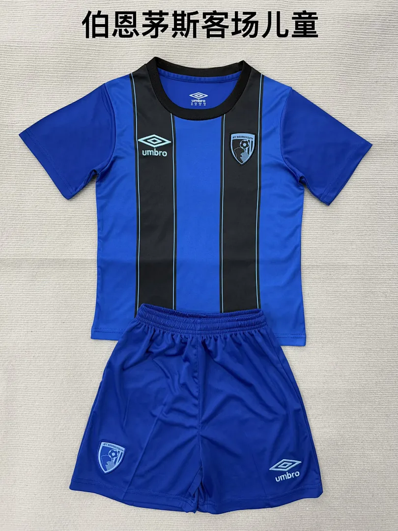 Bournemouth 2025/26 Segunda Equipación Conjunto de Niño
