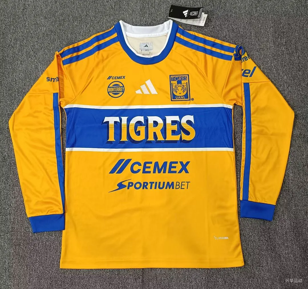 Tigres UANL 2026/27 Domicile Maillot Manches Longues — 2