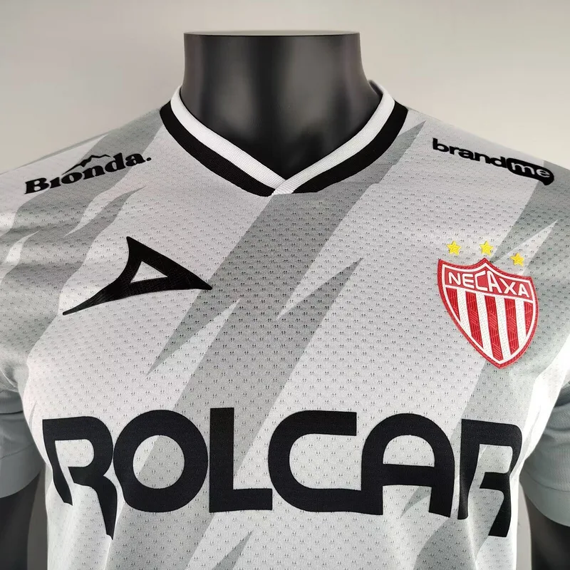 Necaxa 2024/25 Segunda Equipación Camiseta Versión Jugador White