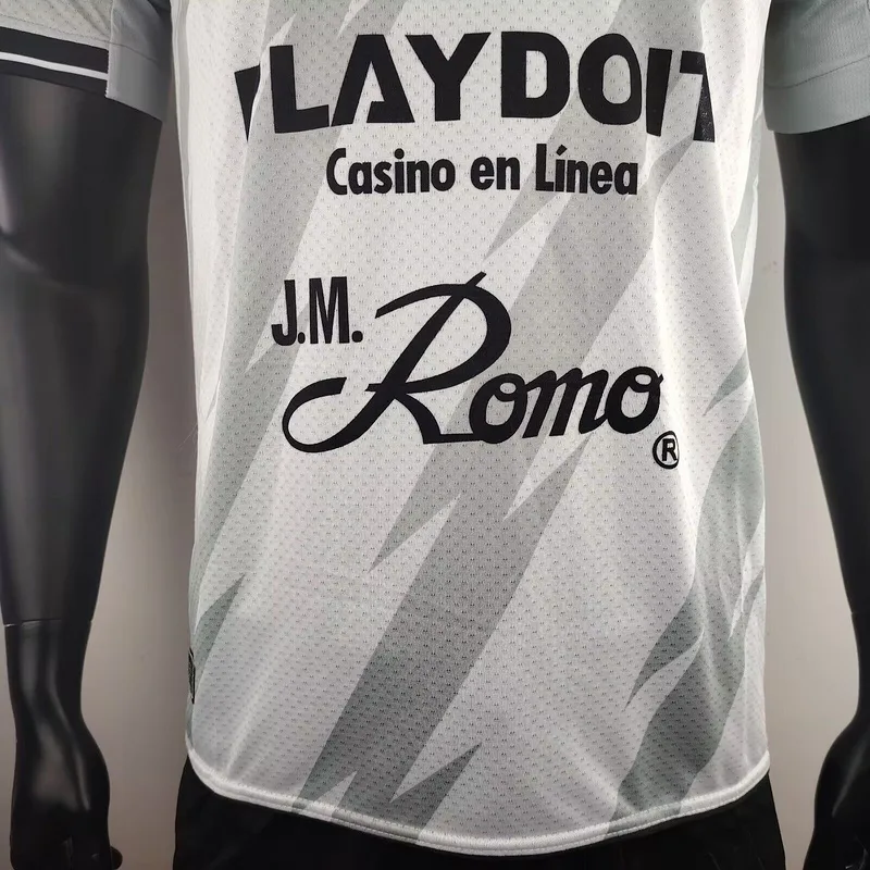 Necaxa 2024/25 Segunda Equipación Camiseta Versión Jugador White — 2