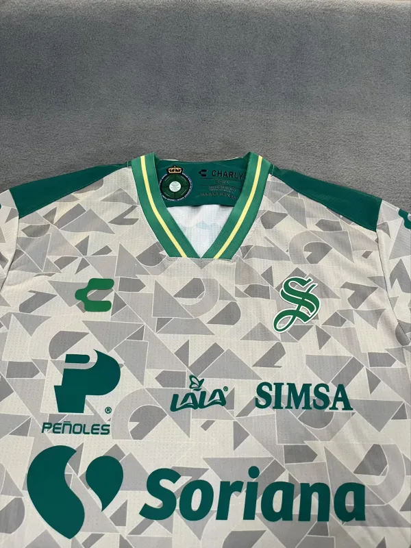 Santos Laguna 2025/26 Extérieur Maillot Manches Courtes — 2