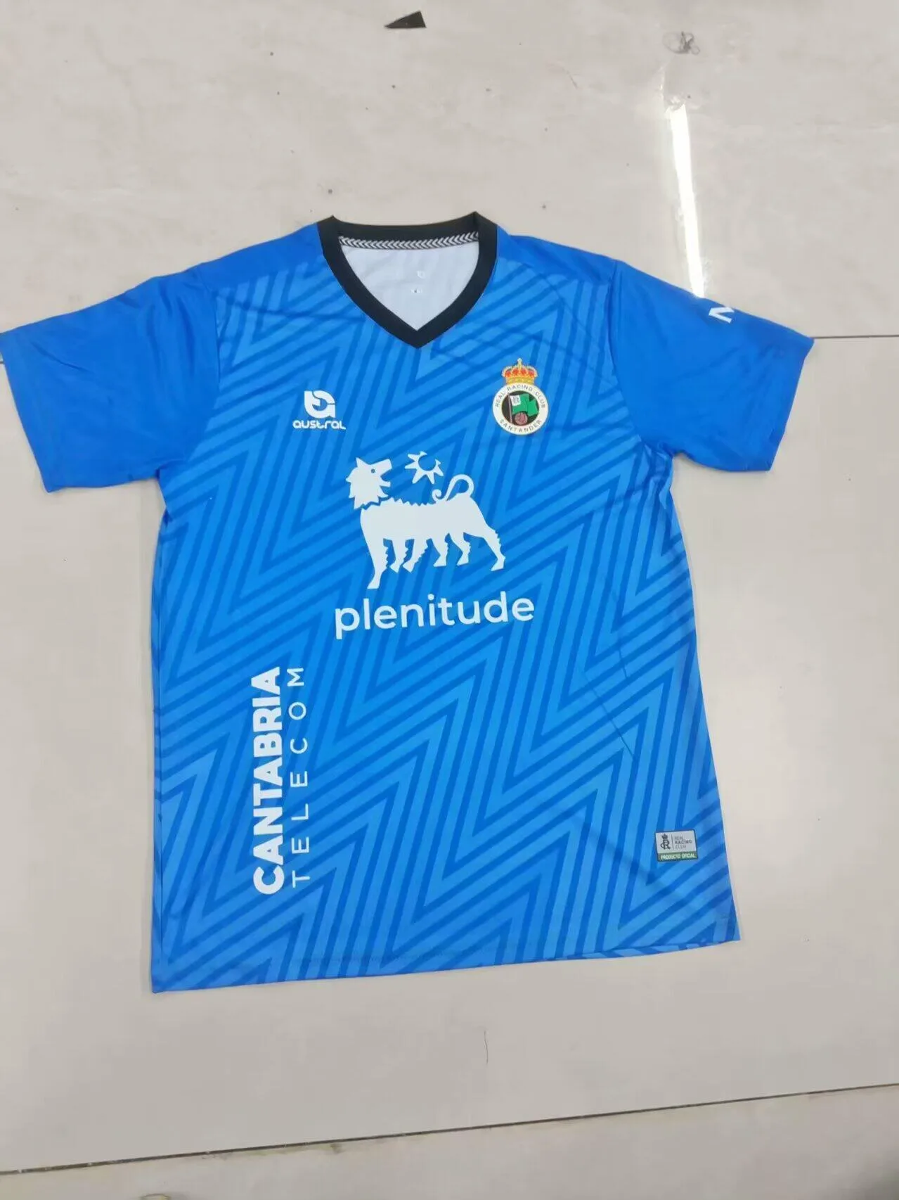 Racing Santander 2024/25 de Portero Camiseta Blue