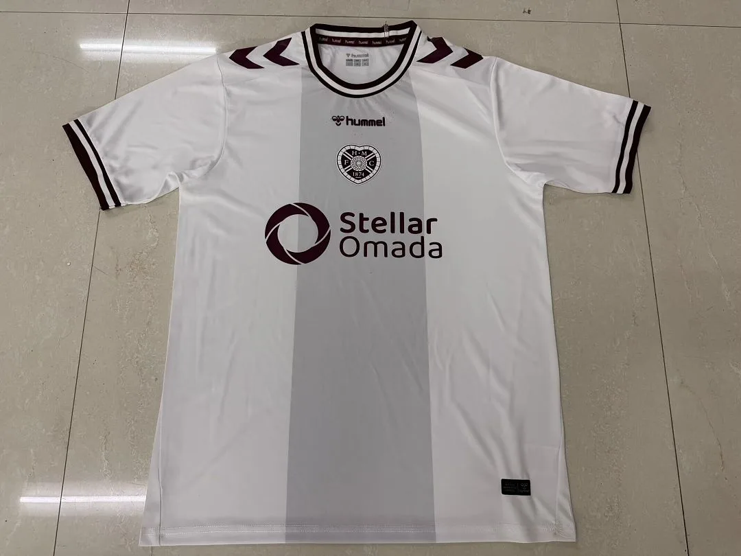 Heart of Midlothian 2026/27 Extérieur Maillot Manches Courtes — 2