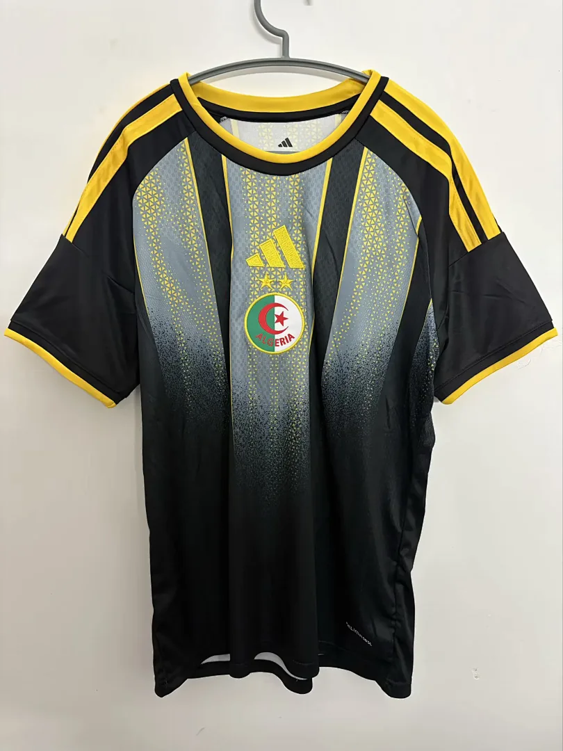 Algeria 2026 Shirt Black — 2