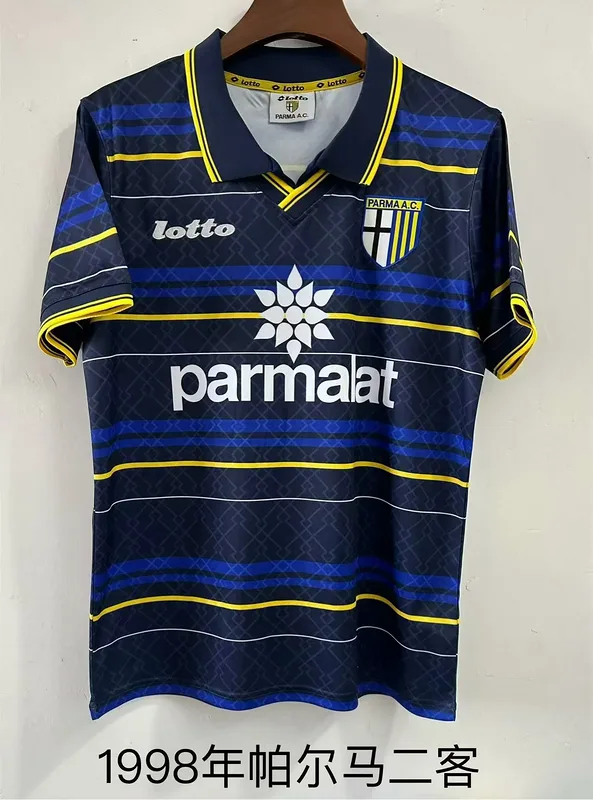 Parma 1998/99 Third Shirt Blue — 2