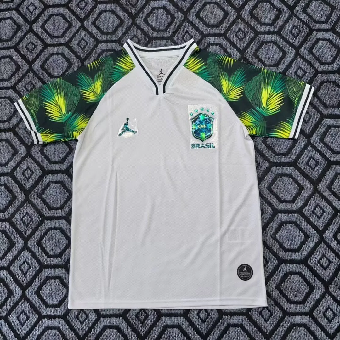 Brazil 2026/27 Shirt Special Edition White Edition Leaf