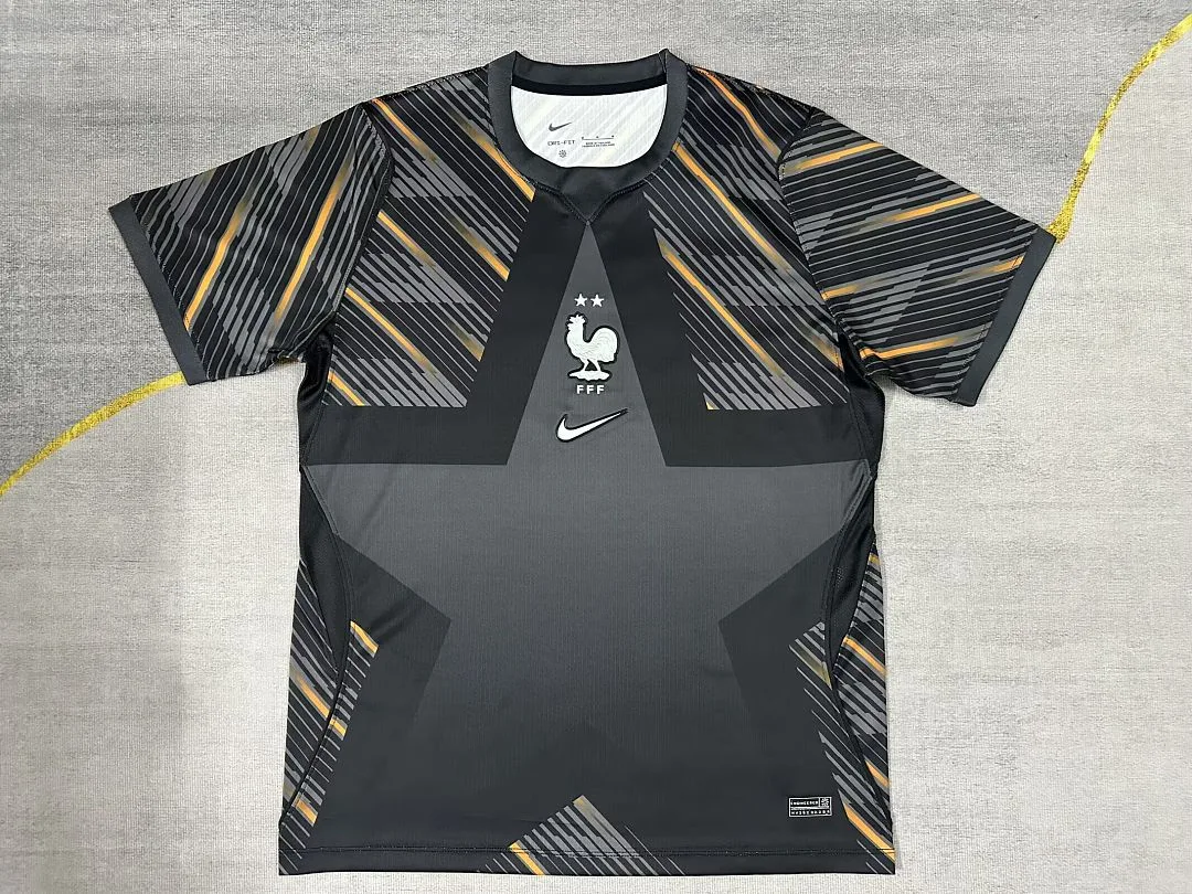 France 2026 Goalkeeper Shirt Black — 2