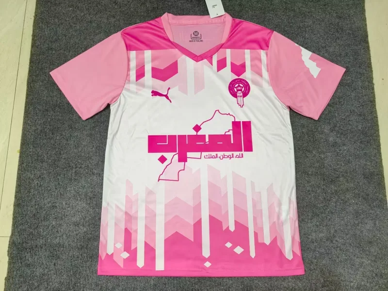 Morocco 2025/26 Shirt Special Edition Pink