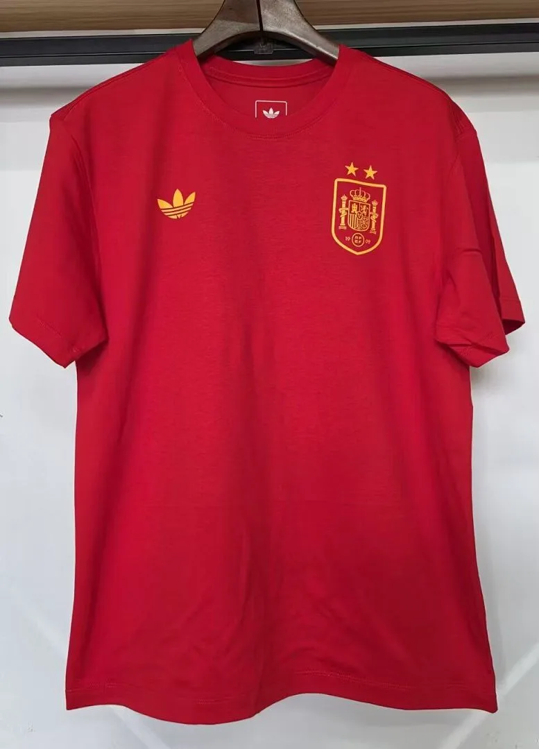 Espagne 2026 Maillot 26 Two Star Cotton T — 2
