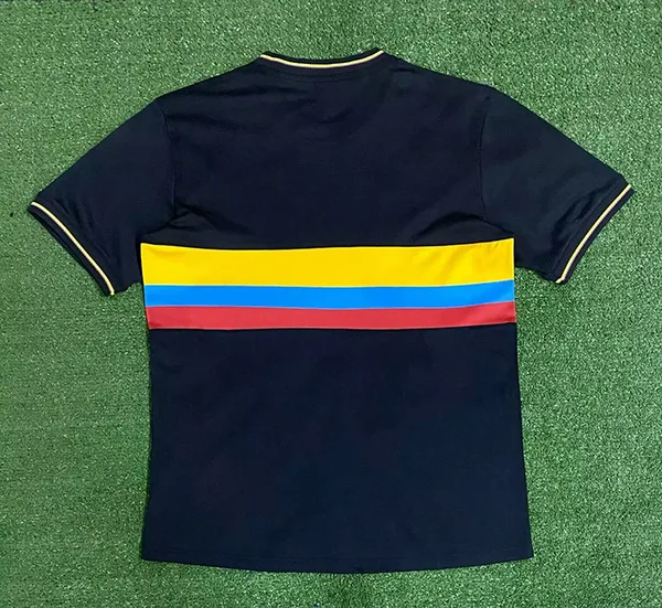 Colombia Goalkeeper Shirt Black — 2