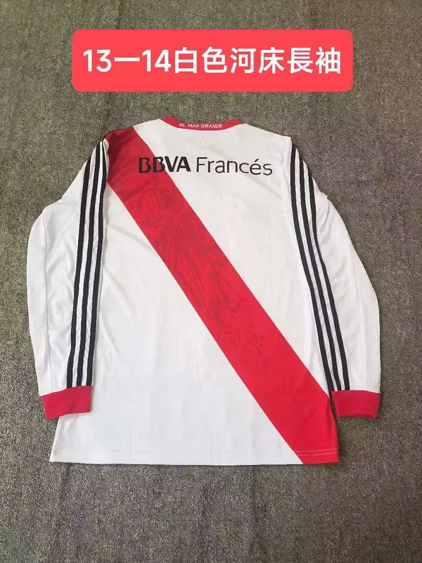 River Plate 2013/14 Domicile Maillot Manches Longues