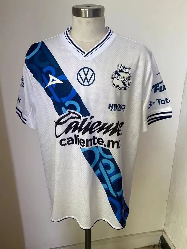 Puebla 2024/25 Domicile Maillot Manches Courtes — 2