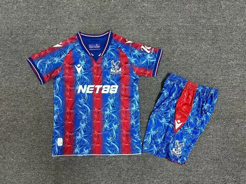 Crystal Palace 2024/25 Home Kids Kit — 2