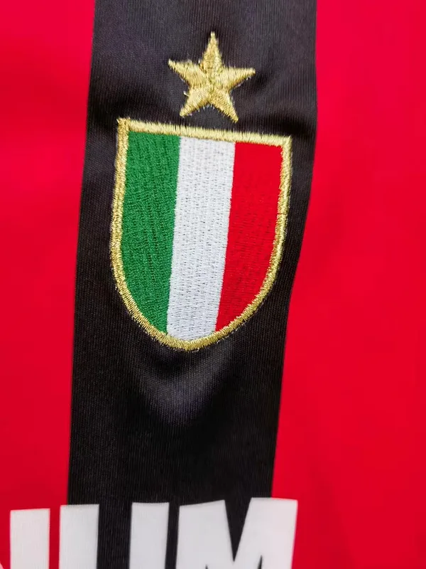 AC Milan 1988/89 Home Shirt Long Sleeve