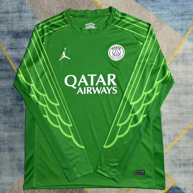 Paris Saint-Germain 2024/25 Torwart Trikot Langarm Green — 1