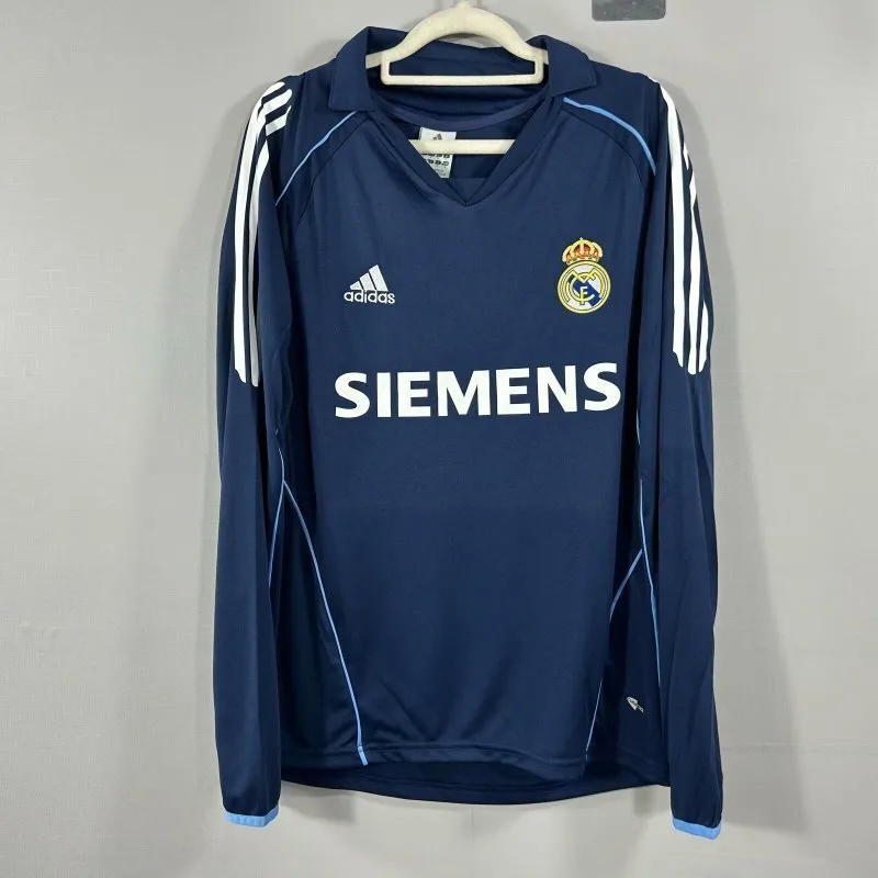 Real Madrid 2005/06 Away Shirt Long Sleeve — 2