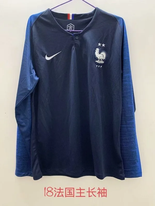 France 2018 Home Shirt Long Sleeve — 2