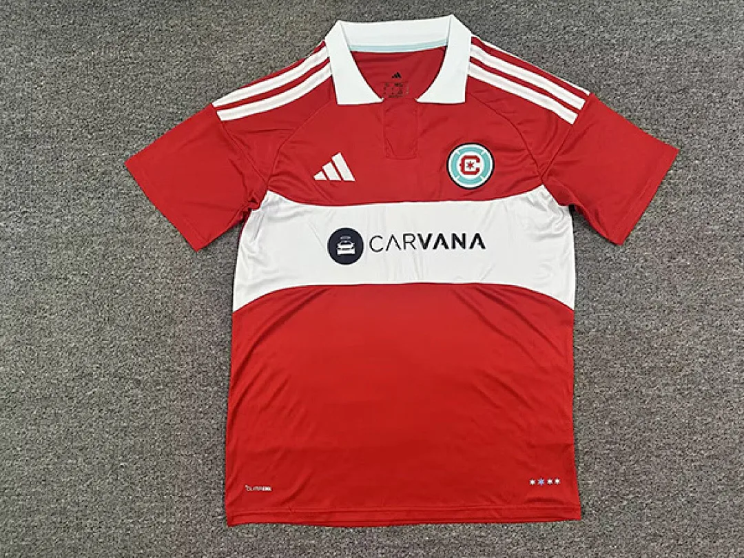 Chicago Fire 2026/27 Home Shirt Short Sleeve — 1