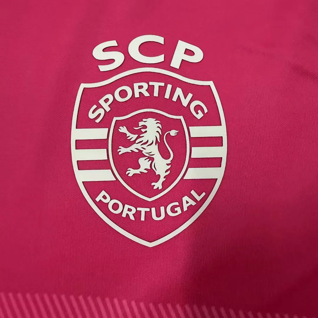 Sporting CP 2026/27 Trikot Kurzarm Pink — 2