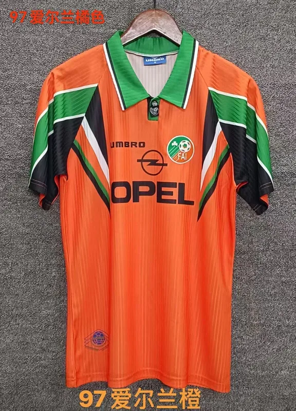 Ireland 1997 Away Shirt Orange — 2