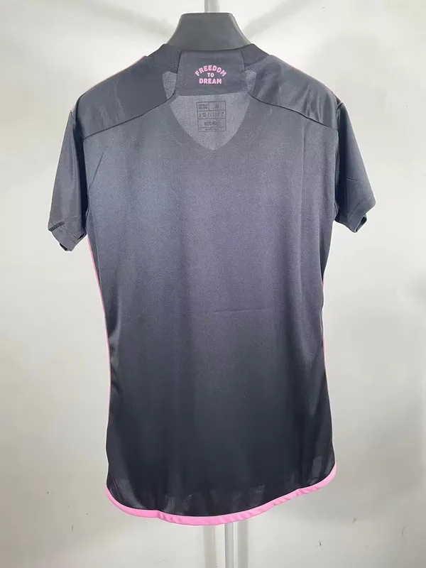 Inter Miami 2024/25 Away Women's Shirt Black — 2