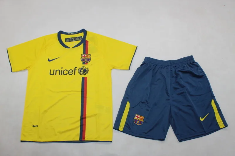 Barcelona 2008/09 Away Kids Kit — 1