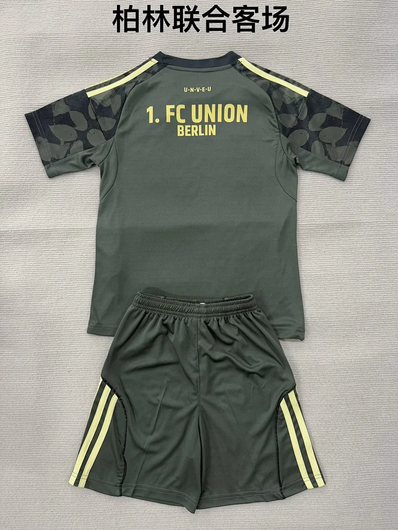 Union Berlin 2025/26 Extérieur Ensemble Enfant — 2