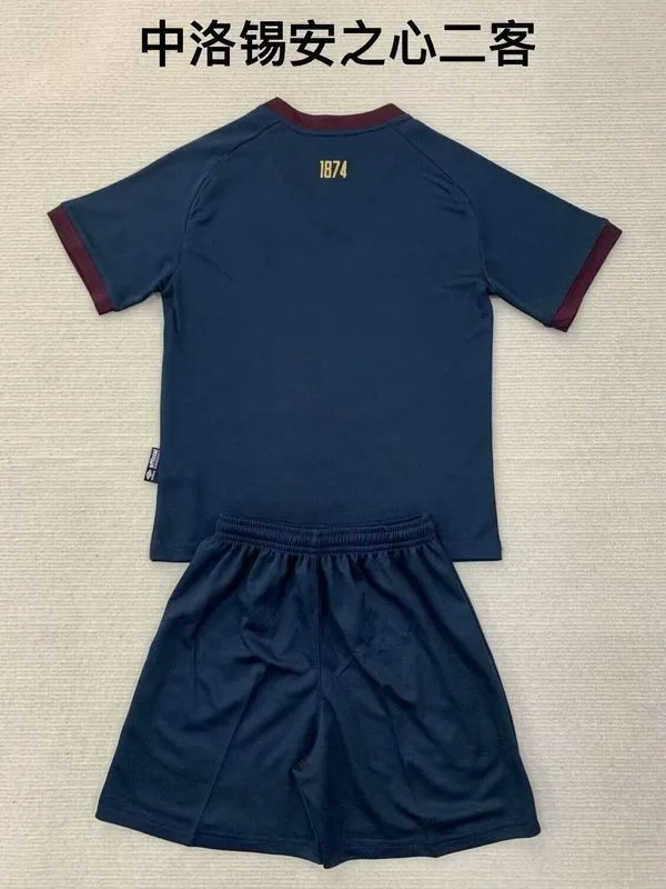 Heart of Midlothian 2024/25 Third Ensemble Enfant Blue