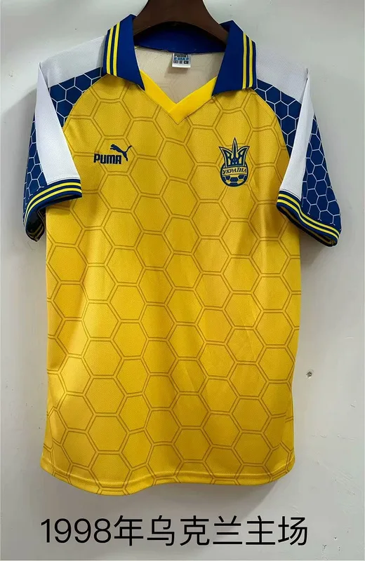 Ukraine 1998 Home Shirt — 2