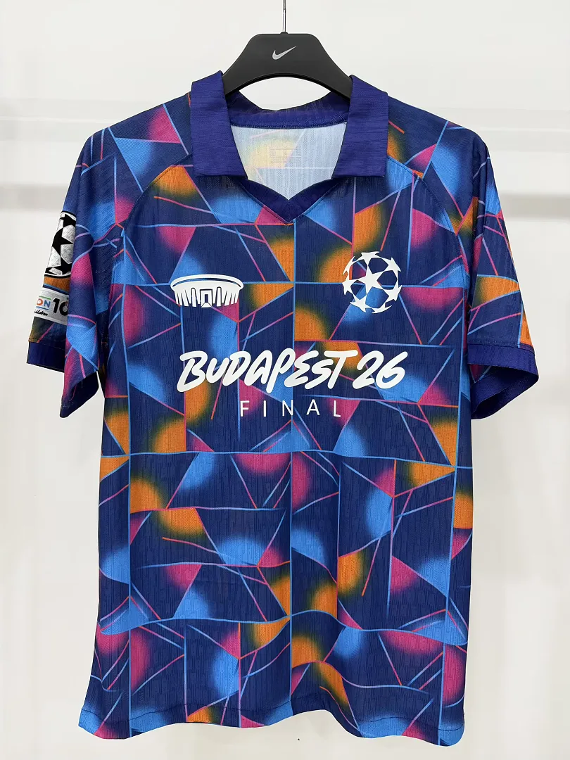 Uefa Unveil Official Budapest 2026/27 Camiseta Versión Jugador Champions League — 2