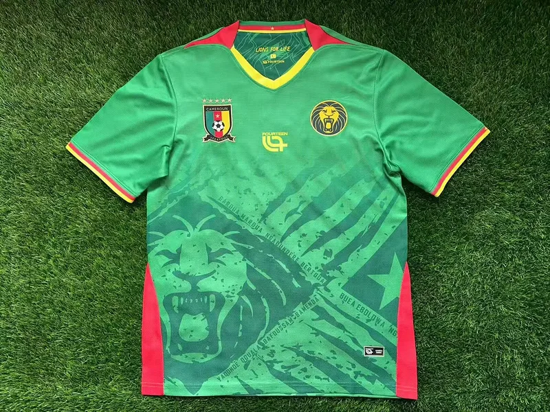 Cameroon 2025/26 Home Shirt Short Sleeve