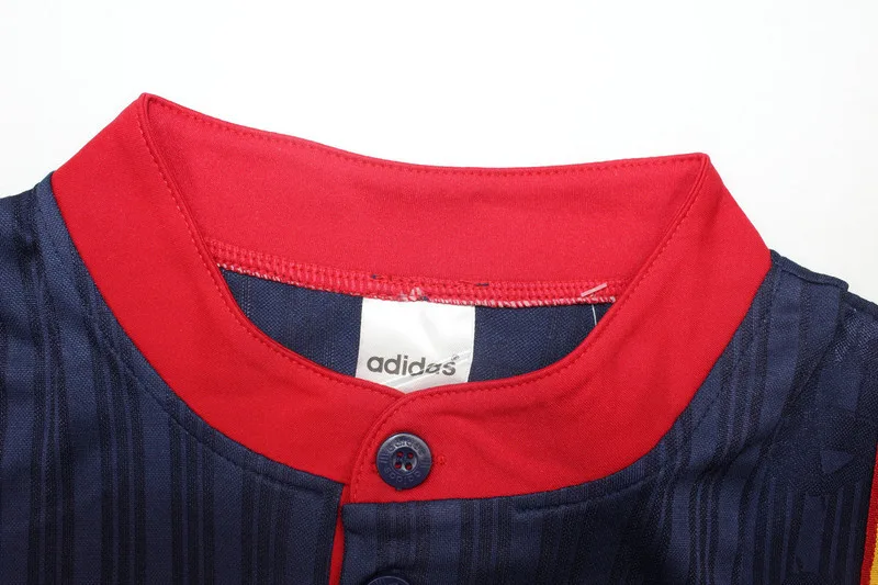 Spain 1996 Third Shirt Blue — 2