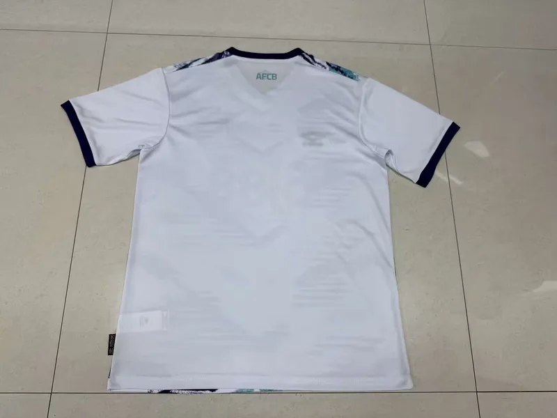 Bournemouth 2024/25 Segunda Equipación Camiseta White — 2
