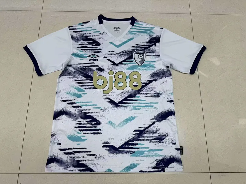 Bournemouth 2024/25 Segunda Equipación Camiseta White