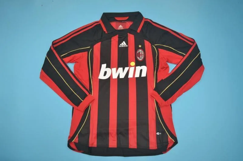 AC Milan 2006/07 Home Shirt Long Sleeve — 1