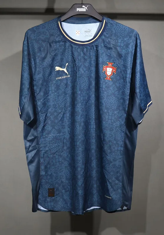 Portugal Camiseta Versión Jugador Blue