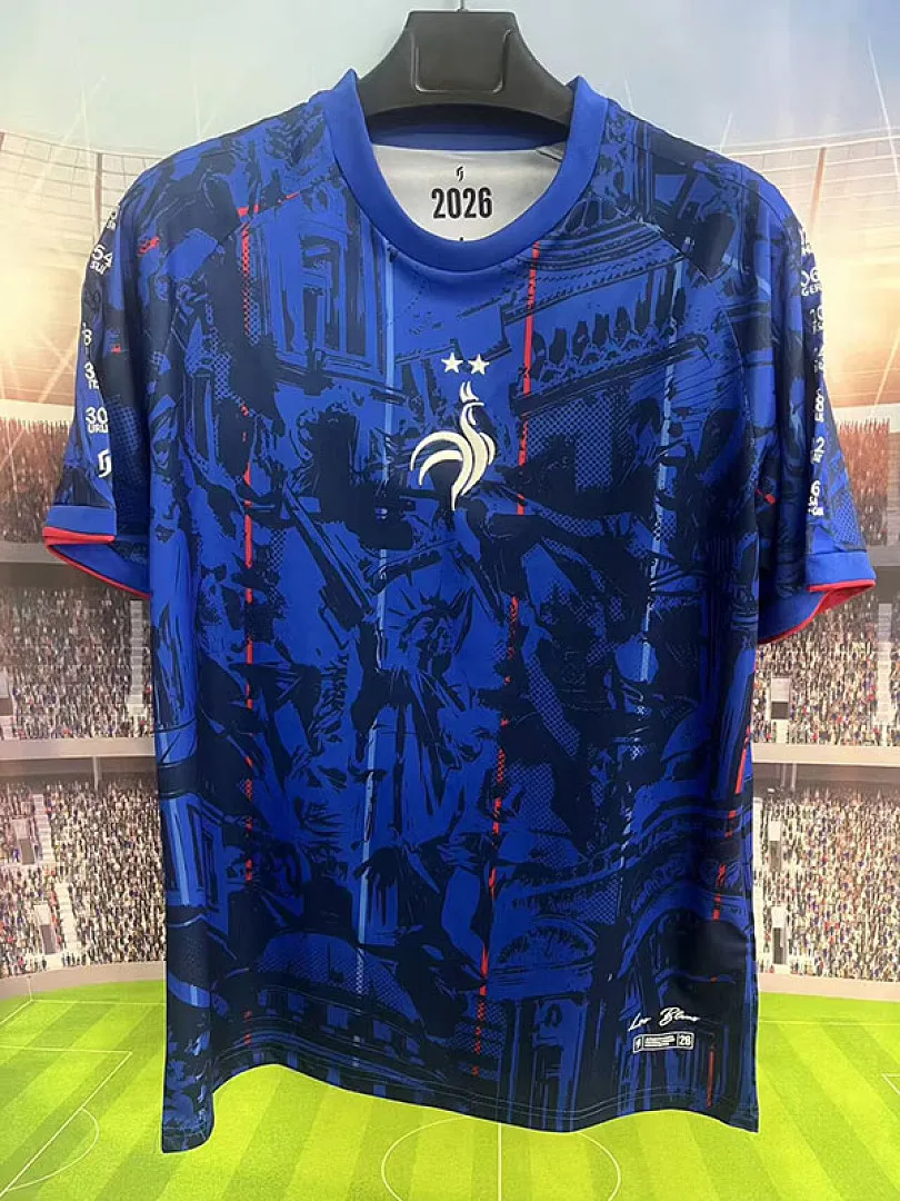 France 2026/27 Shirt Blue — 2