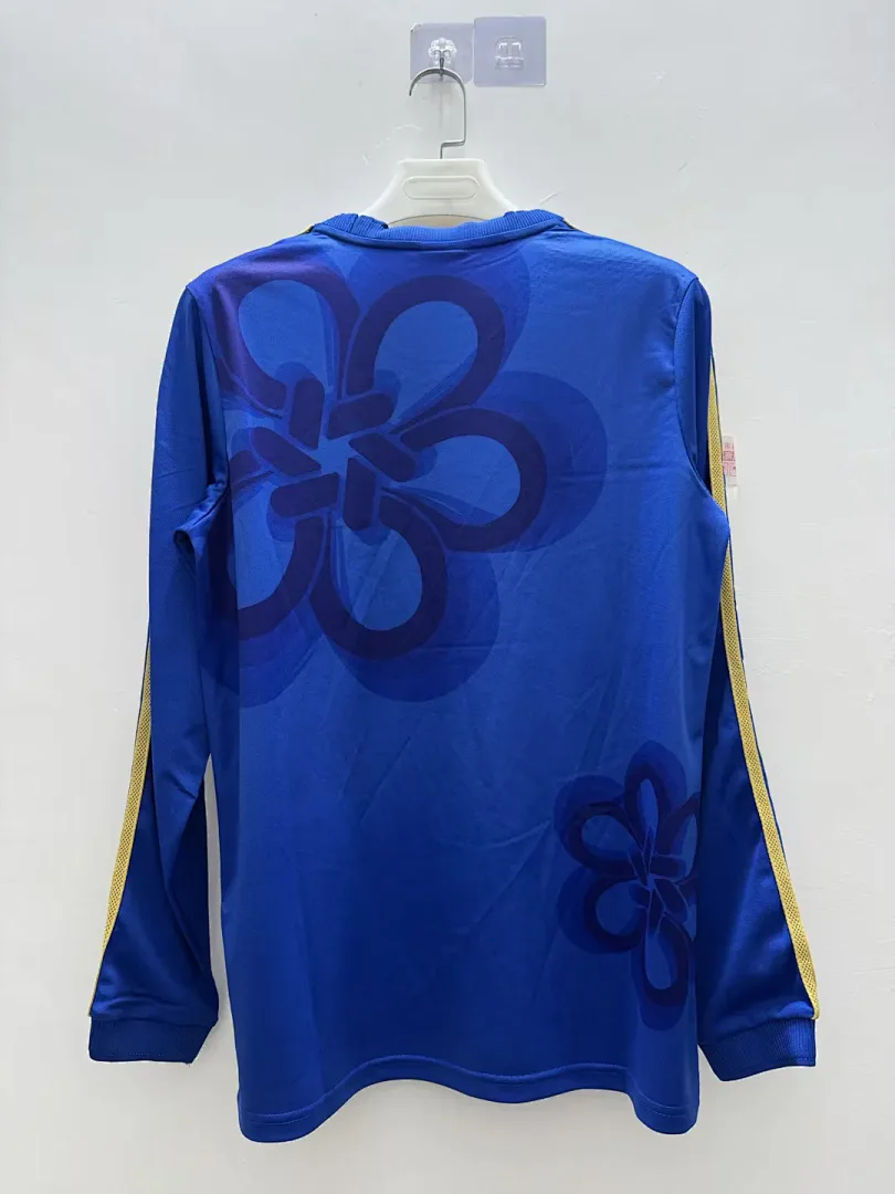 Real Madrid 2025/26 Camiseta Manga Larga Blue