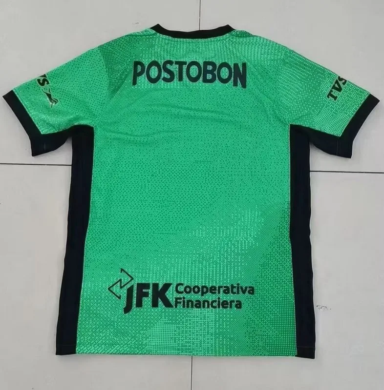 Atlético Nacional 2025/26 Third Shirt Short Sleeve Green — 1