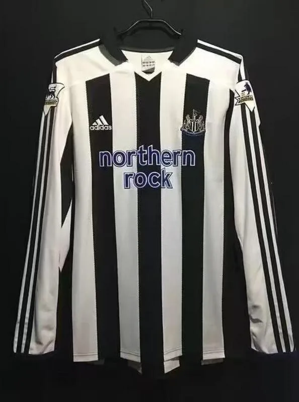 Newcastle United 2003/05 Primera Equipación Camiseta Manga Larga