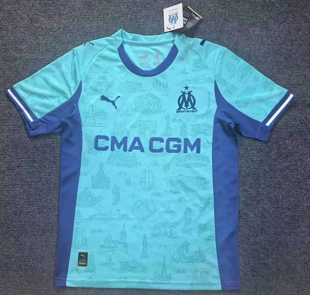 Marseille 2025/26 Fourth Shirt — 2